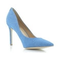 thumbnail image 6 of Sam Edelman Hazel Indigo Stiletto Heeled Slip On Pointed Toe Dress Pumps (Indigo, 9), 6 of 8
