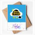 thumbnail image 1 of Black Freedom Equality Dream Welcome Back Greeting Cards Envelopes Blank, 1 of 3