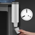 thumbnail image 1 of Distributeur de Tasses Réutilisable Type Extracteur Automatique Porte-Gobelet pour Hôtel Maison Restaurant Bureau Magasin Gris, 1 of 10