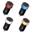 thumbnail image 1 of EIMELI Aluminium Alloy Mobile Phone Fast Charge Multifunctional Car USB Charger Adapter, 1 of 8