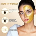 thumbnail image 3 of Mascarilla eliminadora de puntos negros POP MODERN.C, oro de 24 quilates, antienvejecimiento, 3 of 8