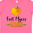 thumbnail image 4 of Inktastic Fort Myers Florida Orange in Heart Boys or Girls Toddler T-Shirt, 4 of 5