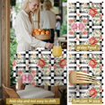 thumbnail image 5 of Pioneer Flower Floral Print Pattern Round Tablecloth 60 X 60 Inch, Wrinkle Resistant Wipeable Table Cloth for Kitchen Dining Picnic Patio Party, 5 of 6