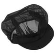 thumbnail image 2 of Dosaele 3 Pcs Filets à Cheveux en Coton Filets à Cheveux Toque de Chef en Maille Casquette Ajustable Homme Hommes et Femmes, 2 of 6