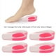 thumbnail image 1 of Almohadilla 2 Pares Suave Universal Mujer Silicona Talón Cojín Masaje Pie Dolor Alivio Zapato Plantilla, 1 of 7