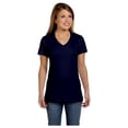 thumbnail image 4 of Hanes Women's Nano-T V-Neck T-Shirt, 4 of 12