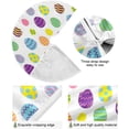 thumbnail image 2 of FMSHPON Easter Tree Skirt Colorful Eggs Bunny Xmas Christmas Tree Skirt Stand Mat for Holiday Party Decoration Indoor Outdoor 36 inches, 2 of 6