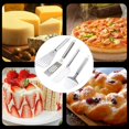 thumbnail image 5 of CCWADH 4Pcs Stainless Steel Spatula Set, Metal Turners for Kitchen Use, Metal Cooking Utensils for Cast Iron Skillet with Handle, 9.8" Spatula Flipper for Frying Egg, Brownie, Cookies or Pancake, 5 of 5