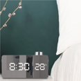 thumbnail image 4 of Reloj Con Espejo Multifuncional, Reloj Despertador Abs Ajustable Para Dormitorio, Sala De Estar Y Oficina Noticed EL008553-00, 4 of 6