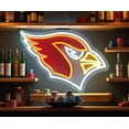 thumbnail image 4 of Queen Sense 16"x13" For Arizonas Sports League Cardinals LED Neon Sign for Wall Decor Dimmable USB Powered LED Light W116ACL-5VLED, 4 of 8