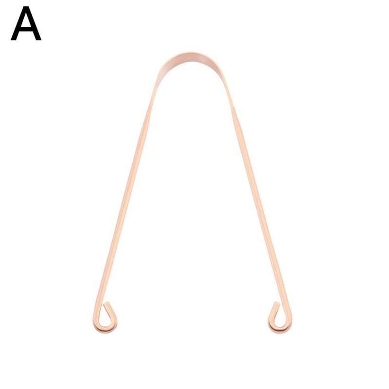 Ushaped Tounge Scraper, Pure Metal Tongue Scraper for Kids And Adult
