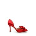 thumbnail image 2 of Jewel Badgley Mischka Sidney Bow d'Orsay Pumps, 2 of 7