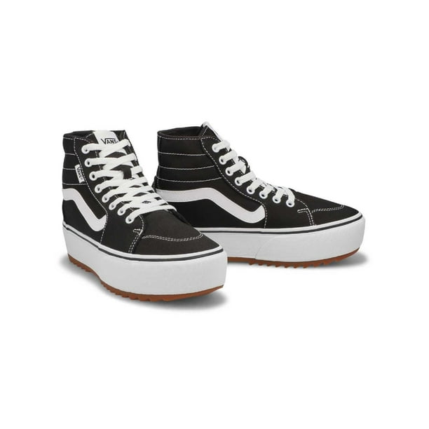 Vans Botitas Negras Con Linea Blanca Tenis Vans Old Skoon Blanco/negro  Originales Vn0a38g1voy