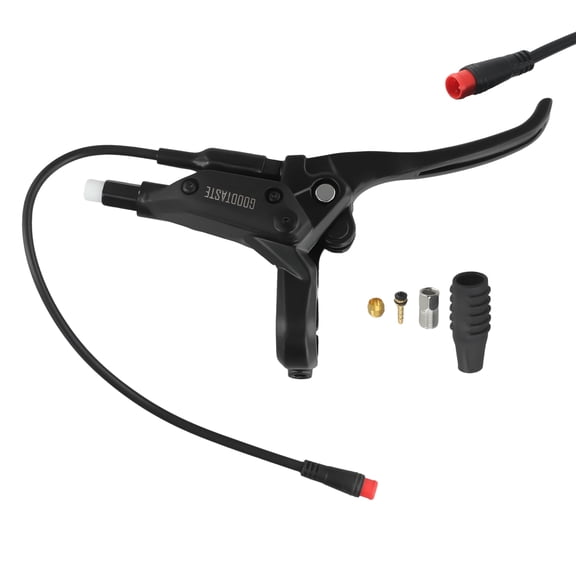 Ftrimoun Electric Bike Brake Lever Goodtaste GT03 Power-off Oil 2pin E-bike Brake Handle Waterproof Brake Lever Cycling Accessories