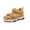 Brown, variant on Toddler Sandals for Boys – Close Toe Kids Sandals with Hook & Loop Ages 9 Months – 5 Years