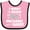 Pink and Black, variant on Inktastic I Want To Grow up To Be a Mechanic Like My Daddy Boys or Girls Baby Bib