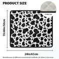 thumbnail image 2 of ZIATUBLES Cow Print Washer Dryer Countertop Cover Pad Stain Resistant Washing Machine Dust Cover Mat Top Loader for Laundry Room Kitchen Home Decor Accessories, 24" x 19.7", 2 of 7