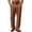 123#Brown, variant on Mens Wide Leg Dress Pants Relaxed Fit Fashion Vintage Work Trousers Cotton Linen Pleated Baggy Lined Slacks Light Blue 2XL