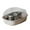 Grey, variant on Esquirla Habitat Exercise Playing House Clear Hamster Cage for Hedgehog Gerbils Bunny gray