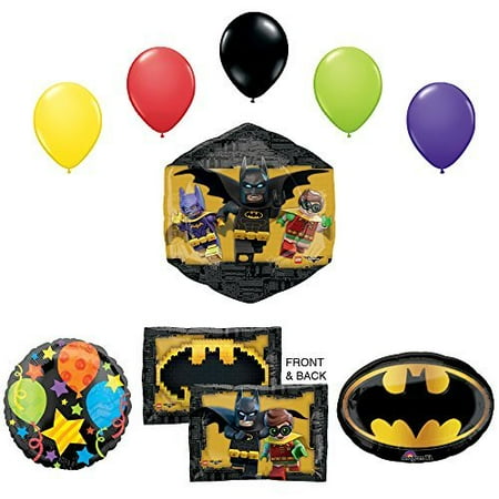 The Lego Batman Movie Birthday Party Supplies And Balloon