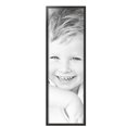 thumbnail image 2 of ArtToFrames 12" x 38" Black Square with Silver Beads Picture Frame, 12x38 inch Multi Wood Poster Frame (WOM-5287),  Pack, 2 of 8