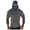 Gray, variant on Lumeqa Men's Hooded UPF 50+ Sun Protection with Mask Athletic Fishing Shirts USA Flag Rash Guards T Shirts Long Sleeve