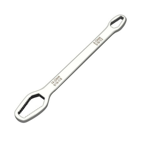 

Double-headed Multifunction Wrench 14-22mm 8-13mm Strange Tooth Type Hand Tool Spanner Rust Prevention for Repairmans