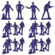 thumbnail image 1 of 50pcs Realistic Policeman Toy Figure Set for Sand Table Decoration Miniature Police Character Models for Desktop Adornment Micro Landscape Ornaments, 1 of 4