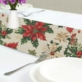 thumbnail image 4 of Yayeee Table Runner 70 inches Long Home Kitchen Dinning Party Decoration, Christmas Poinsettia, 4 of 7