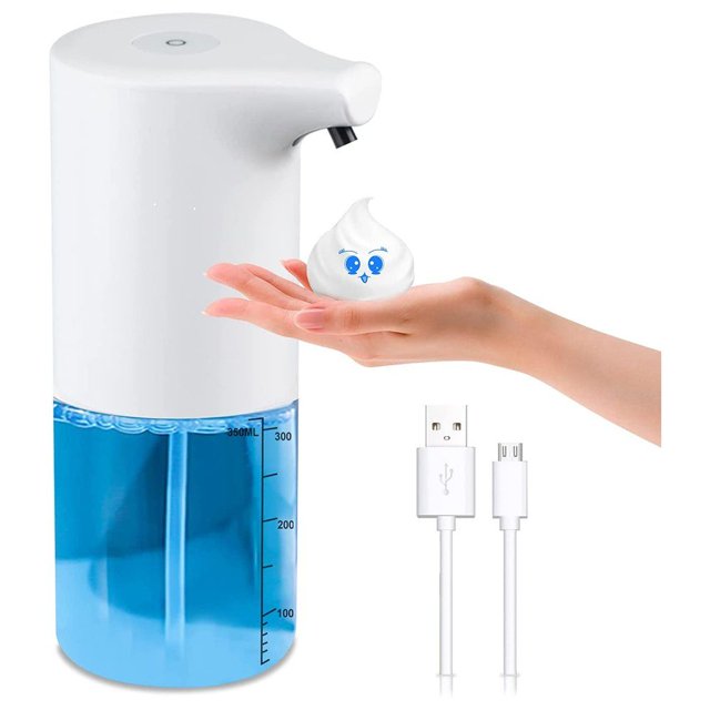 Automatic Soap Dispenser 350ml Touchless Soap Dispenser Infrared Sensor