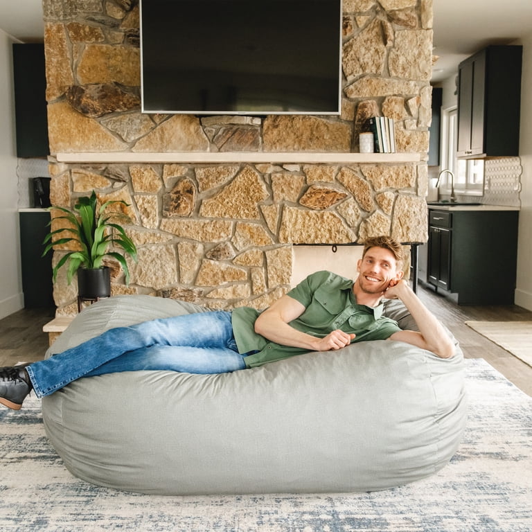 Fuf Media Lounger: Indoor Living Room Chair Seating for Reading