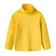 thumbnail image 6 of Caqnni Little Girls Boys Casual Tunic Tops Side Button Long Sleeve Loose Soft T-Shirt Blouse for Kids Casual Pullover Sweatshirt Fall Winter Sweatshirts Long sleeved T-shirt for 6-7 Years, 6 of 6