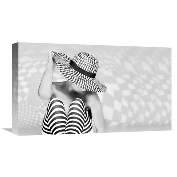 Global Gallery Howard Ashton-Jones,'Zig The Zag' Stretched Canvas Artwork