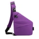 thumbnail image 1 of Mochila de hombro de nylon, bolsa de pecho para hombre, gran capacidad, estilo casual, bolsa portátil, ajustable, resistente, para viajes, para camping, para deporte, con cierre de, 1 of 8