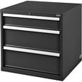 thumbnail image 2 of Modular 3 Drawer Cabinet with Lock, w/o Dividers, 30x27x29-1/2, Black, 2 of 3