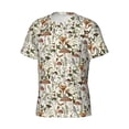 thumbnail image 5 of Qekee Mushroom Garnish Classic Fit T-Shirt Men's Shirt Men's Tight Short Sleeves for Exercise, Running, Mountaineering - Mushroom Garnish, 5 of 9