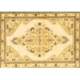 thumbnail image 1 of Ahgly Company Indoor Rectangle Medallion Brown Traditional Area Rugs, 2' x 3', 1 of 4