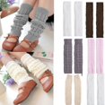 thumbnail image 2 of SUNSIOM Leg Warmer Women Warm Knee High Winter Knit Crochet Legging Boot Socks Slouch, 2 of 5