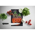thumbnail image 2 of Carolines Treasures PPP3056LCB Cairn Terrier Halloween PeekaBoo Glass Cutting Board Large, 12H x 16W, multicolor, 2 of 2