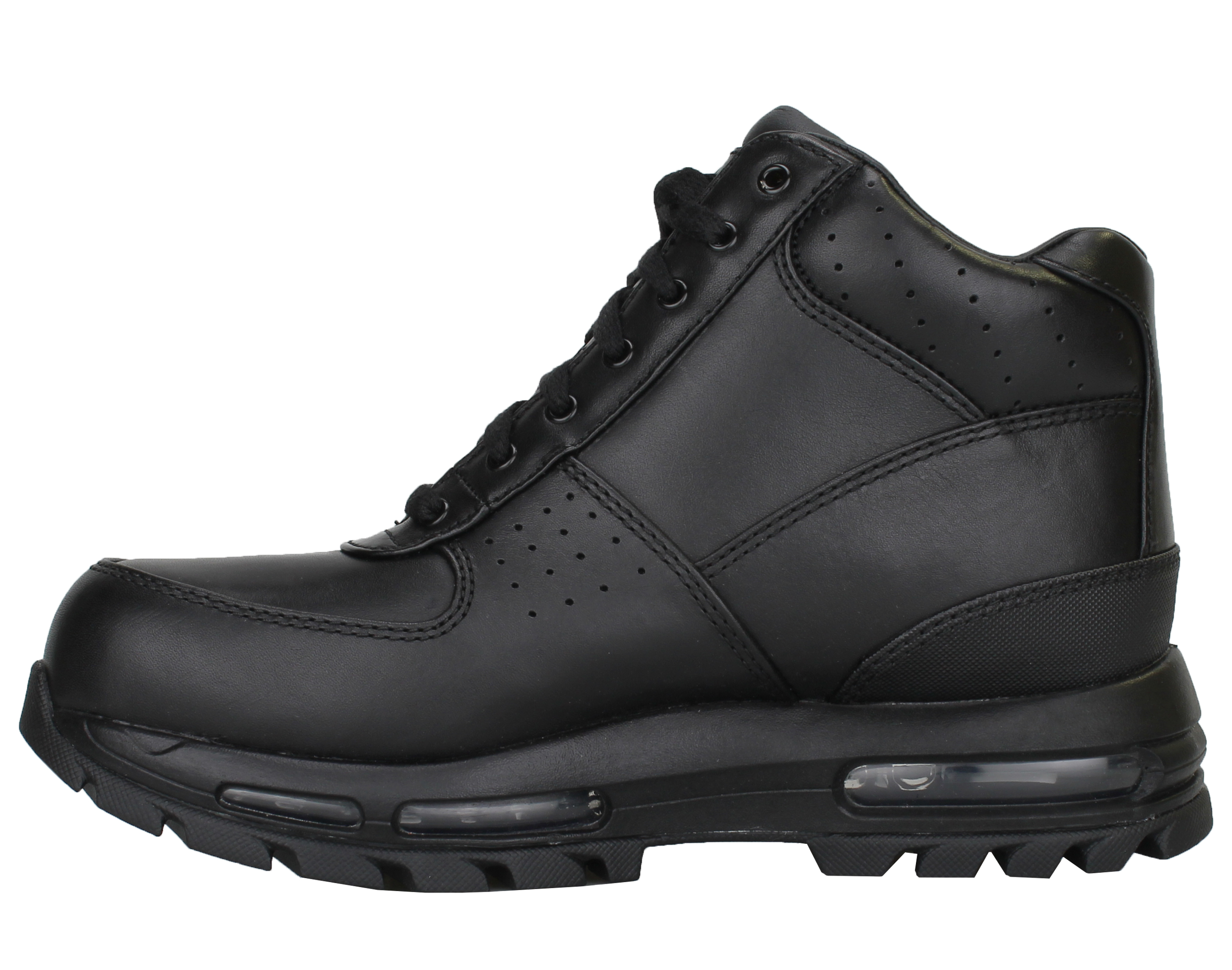 Size 10 - Nike Air Max ACG Boots 599474-050 (2015) Nike Mens Air Max Goadome 2013 ACG Winter Boots Black/Black  main image 3
