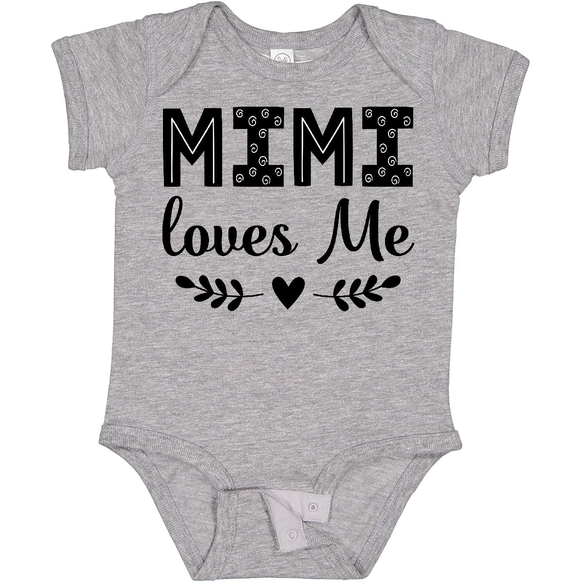 Inktastic Mimi Loves Me Baby Clothes Girl Girls Baby Bodysuit