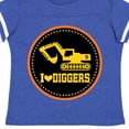 thumbnail image 4 of Inktastic Digger Construction Truck Boys Boys Toddler T-Shirt, 4 of 5