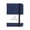 Blue, variant on Horizontal Notebook, Oimcto Thick Paper Notepad for Learning, Hand Portable Journal Writing, Dark Cover, Acid-Free, Bleed-Resistant, with Pen Holder for Work, School & Journaling, Blue