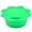 Green, variant on Ludlz 10Pcs Muffin Cups Food Grade Creative Shape Non-stick Flexible Oil-proof Decorative Silicone Greaseproof Baking Cups Cupcake Liners Kitchen Supplies