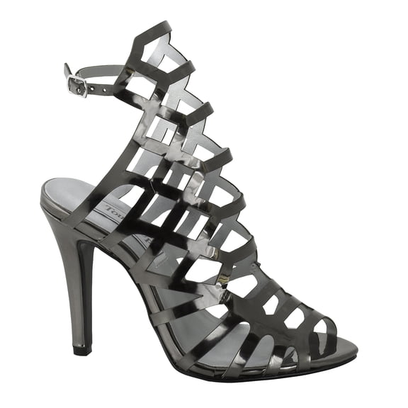 touch ups women's mercury dress sandal, pewter, 9 m us