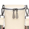 thumbnail image 3 of Bolsa bandolera de cuero de vaca Mini de hombro simple para mujer (Beige) Likrtyny Para Estrenar, 3 of 4