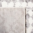 thumbnail image 6 of SAFAVIEH Tulum Selena Distressed Geometric Runner, 2'2" x 9', Ivory/Grey, 6 of 7