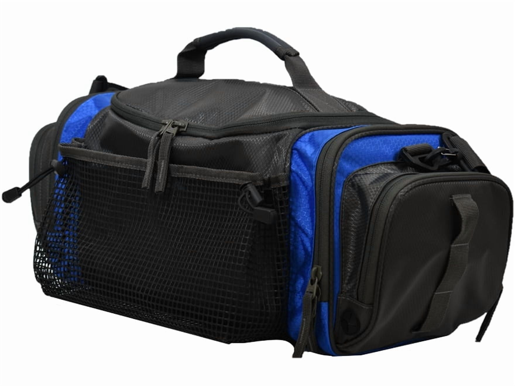Frogg Toggs Pro Series Fishing Tackle Bag for 3700 Size Tackle Trays with Dual Access Storage, Blue