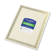 Geographics Conventional Certificate Paper, Blue, 50 Sheets - Walmart.com