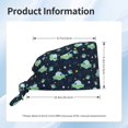 thumbnail image 4 of Yiaed Galaxy With Ufo Print Turban Hat for Women Men Comfortable Adjustable Cleaning Working Cap with Sweatband, 4 of 4